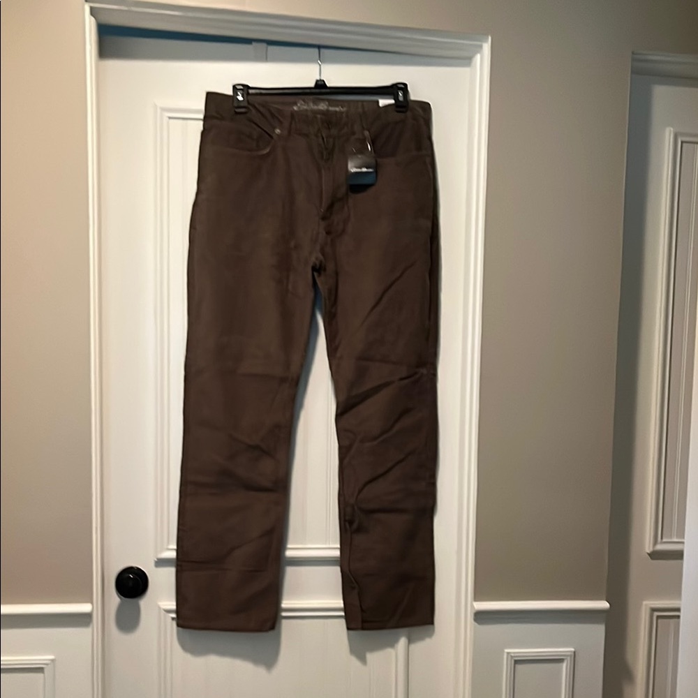 Eddie Bauer Olive corduroy pants